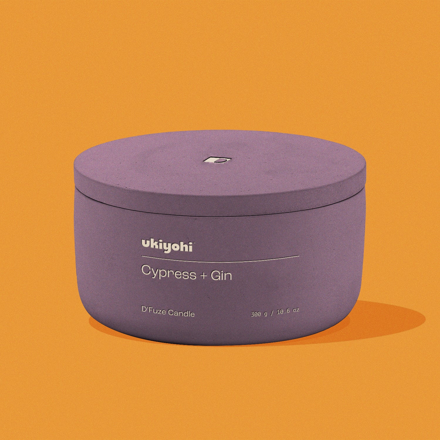 Organic "D'Fuze" Candle - Cypress + Gin – ukiyohi